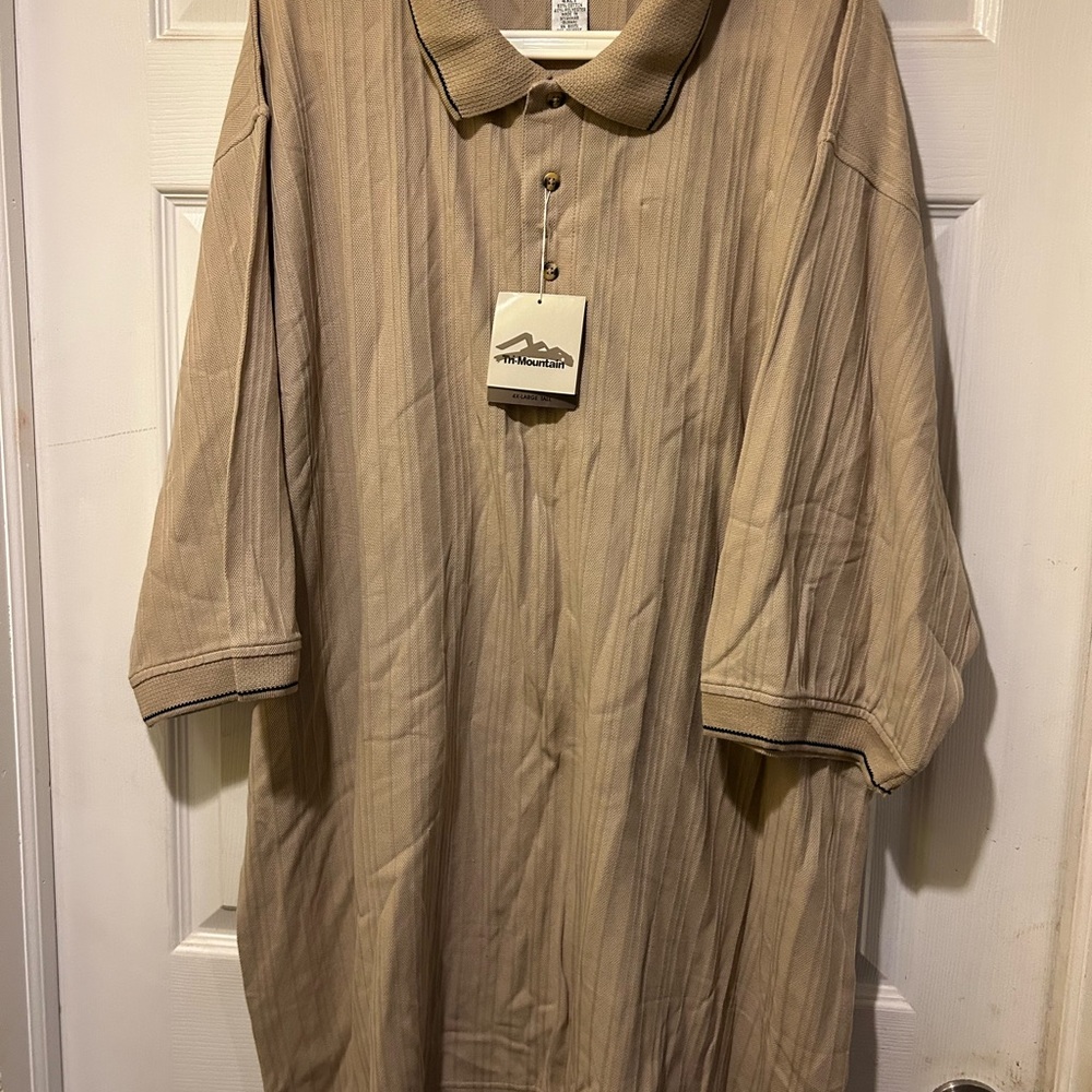 Tan Polo Shirt